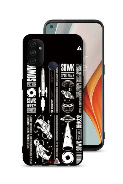 Tolwak غطاء حماية OnePlus Nord N100 بملصق Sowk Space Walk