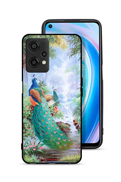 Tolwak غطاء حماية لهاتف OnePlus Nord CE 2 Lite 5G بنقشة الطاووس