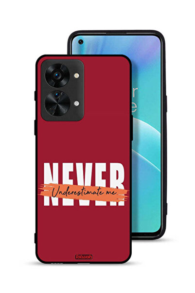 Tolwak غطاء حماية لهاتف OnePlus Nord 2T 5G - لا تستهين بي أبدًا