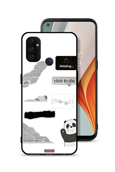 Tolwak غطاء حماية لجهاز OnePlus Nord N100 بملصق باندا