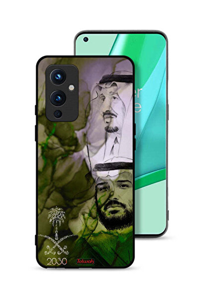 Tolwak غطاء حماية لهاتف OnePlus 9 5G، ملصق فني للملك سلمان وولي العهد محمد