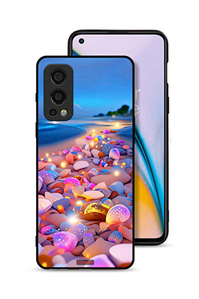 Tolwak غطاء حماية لهاتف OnePlus Nord 2 5G برسومات فنية من الأحجار