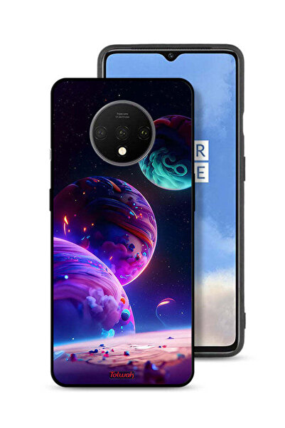 Tolwak غطاء حماية لهاتف OnePlus 7T بنمط كوكبي