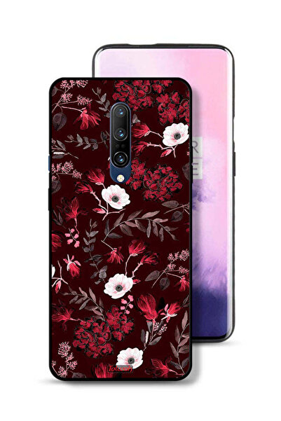 Tolwak غطاء حماية لهاتف OnePlus 7 Pro مزين بزهور صغيرة وأوراق استوائية
