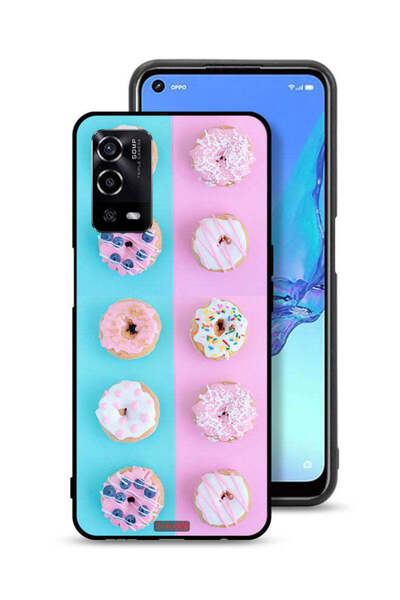 Tolwak غطاء حماية لهاتف Oppo A55 4G بنقشة دوناتس