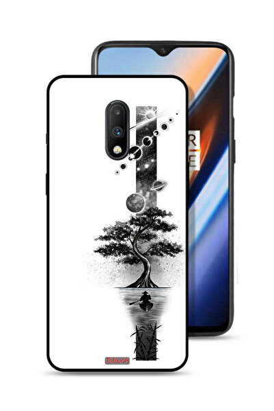 Tolwak غطاء حماية لهاتف OnePlus 7 بتصميم فن الأرض والفضاء