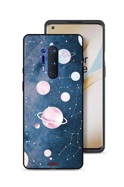 Tolwak غطاء حماية لهاتف OnePlus 8 Pro برسومات فنية فضائية