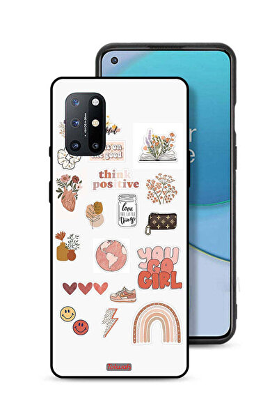 Tolwak غطاء حماية لهاتف OnePlus 8T 5G بتصميم فتاة مرحة