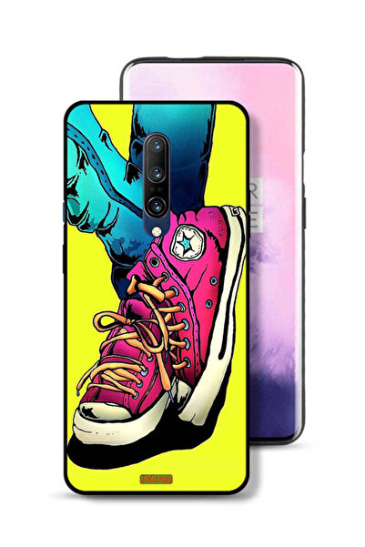 Tolwak غطاء حماية لهاتف OnePlus 7 Pro بتصميم حذاء قماشي