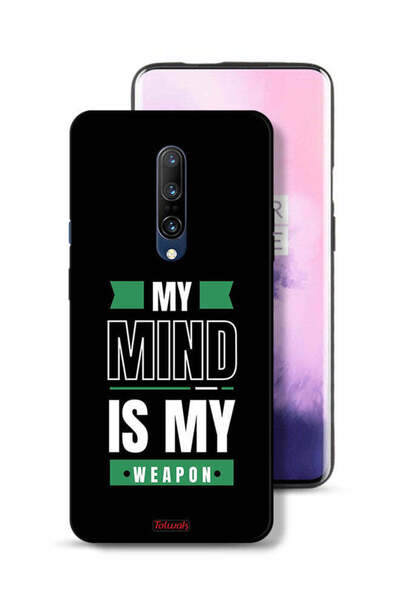 Tolwak غطاء حماية لهاتف OnePlus 7 Pro - My Mind Is My