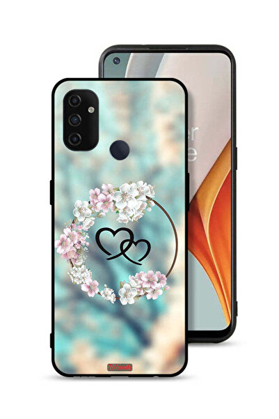 Tolwak غطاء حماية لهاتف OnePlus Nord N100 برسومات قلوب ورسومات خواتم