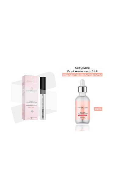 Bahar Babacan Argan Oil Nourishing Eyebrow & Eyelash Serum 5ml + Anti-Aging Eye Contour Serum 30ml Gift