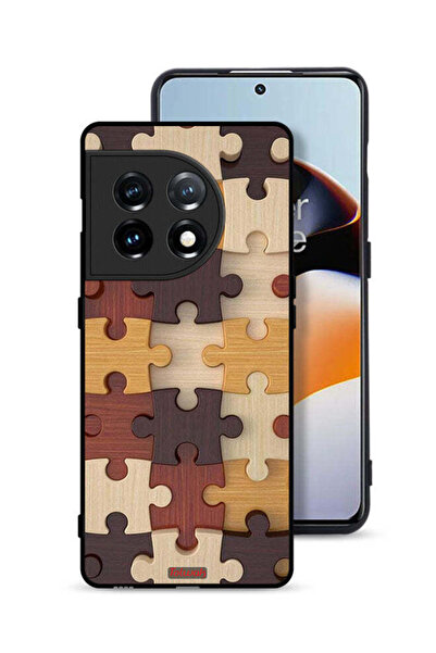 Tolwak غطاء حماية لهاتف OnePlus 11 5G بنمط خشبي
