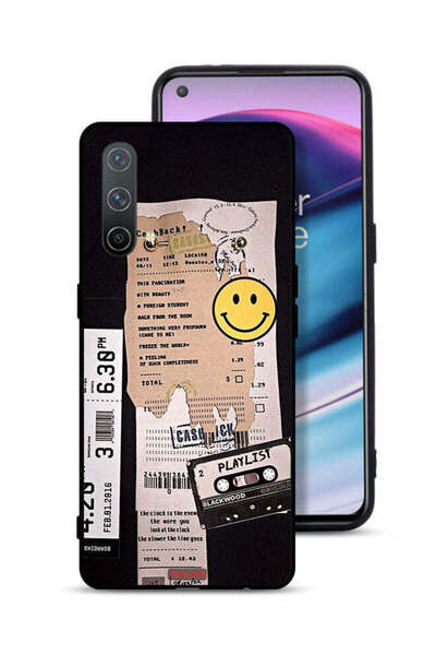 Tolwak غطاء حماية لجهاز OnePlus Nord CE 5G مع ملصق قائمة تشغيل