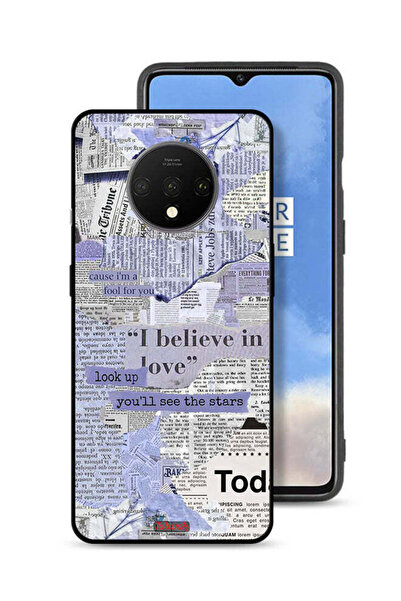 Tolwak غطاء حماية لهاتف OnePlus 7T - قطع من الصحف