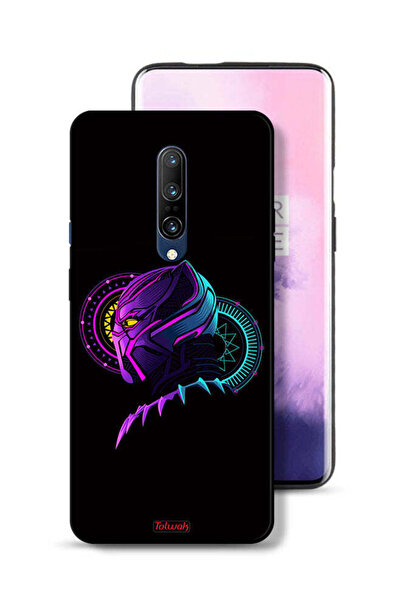 Tolwak غطاء حماية لهاتف OnePlus 7 Pro، رسم فني رقمي بسيط عالي الدقة