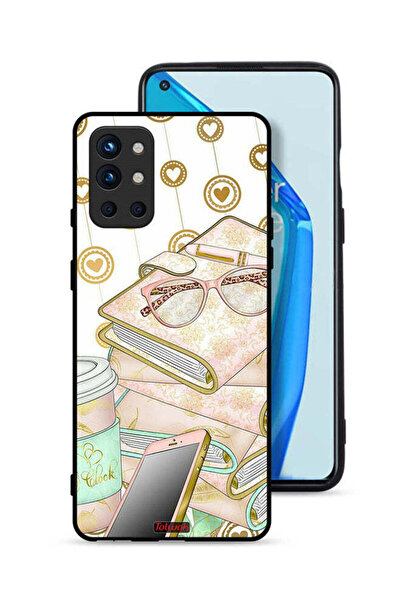 Tolwak غطاء حماية لهاتف OnePlus 9R 5G بطباعة نظارات على الكتب