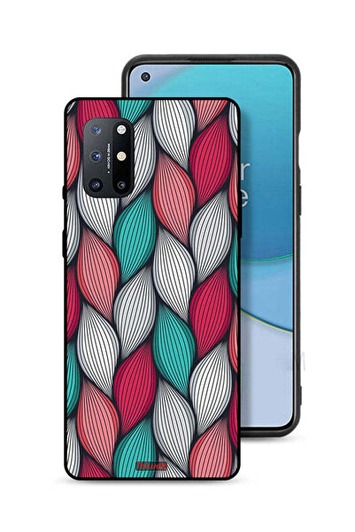 Tolwak غطاء حماية بنقشة ريش لهاتف OnePlus 8T 5G