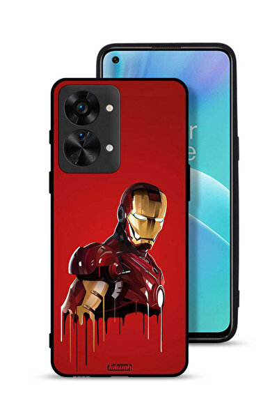 Tolwak غطاء حماية لهاتف OnePlus Nord 2T 5G برسومات الرجل الحديدي