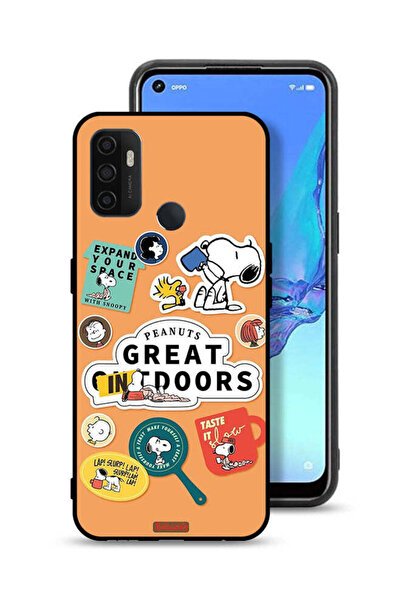 Tolwak غطاء حماية لهاتف Oppo A33 (2020) بملصقات الفول السوداني