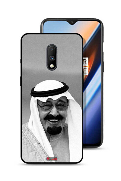 Tolwak غطاء حماية لهاتف OnePlus 7 - صورة الملك عبدالله مبتسماً