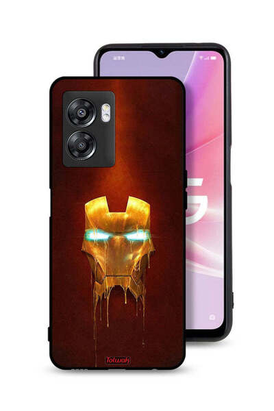 Tolwak غطاء حماية لهاتف OnePlus Nord N300 من Iron Man Marvel Comics