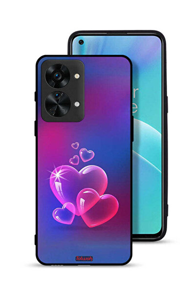 Tolwak غطاء حماية لهاتف OnePlus Nord 2T 5G بتصميم قلوب مائية