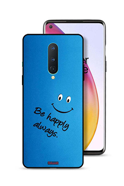Tolwak غطاء حماية لهاتف OnePlus 8 كن سعيدًا دائمًا