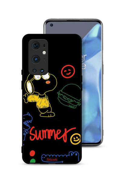 Tolwak غطاء حماية لهاتف OnePlus 9 Pro 5G بملصق صيفي