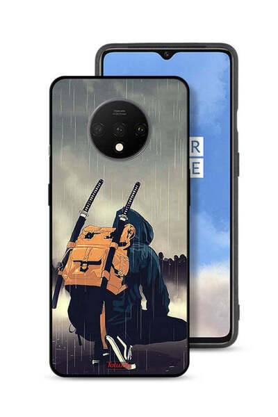 Tolwak غطاء حماية لهاتف OnePlus 7T بتصميم سيف ساموراي رقمي