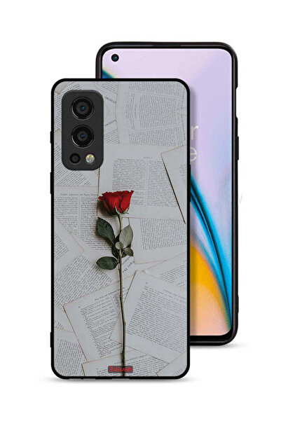 Tolwak غطاء حماية لهاتف OnePlus Nord 2 5G وردي على ورق