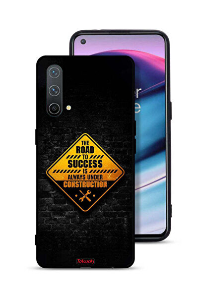 Tolwak غطاء حماية OnePlus Nord CE 5G الطريق إلى النجاح دائمًا قيد الإنشاء