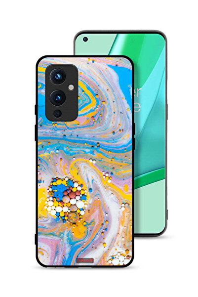 Tolwak غطاء حماية لهاتف OnePlus 9 5G بأحجار كريمة ملونة تجريدية