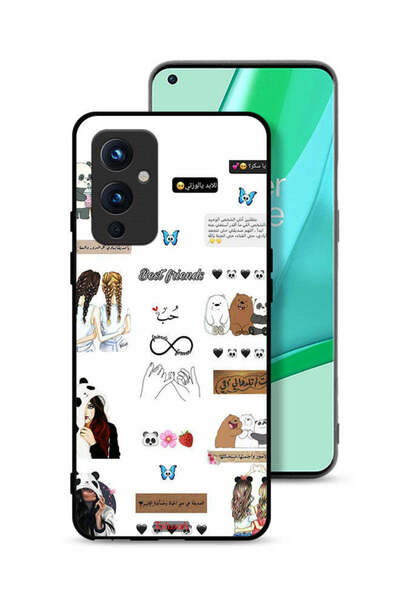 Tolwak غطاء حماية لهاتف OnePlus 9 5G مع اقتباسات وملصقات باللغة العربية