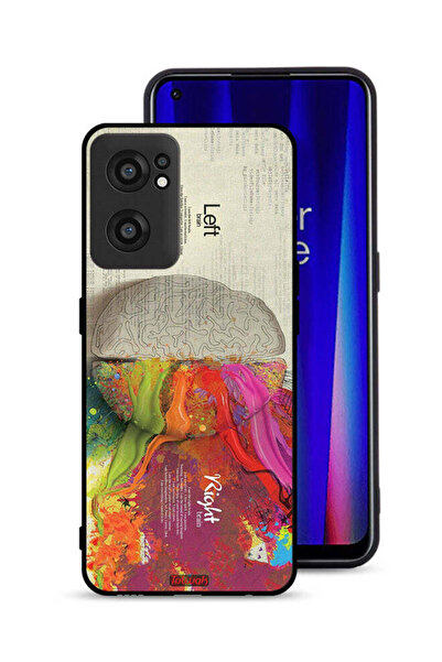 Tolwak غطاء حماية لهاتف OnePlus Nord CE 2 5G بتصميم تجريدي لعلم الدماغ