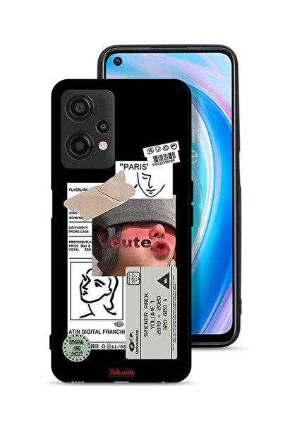 Tolwak غطاء حماية لهاتف OnePlus Nord CE 2 Lite 5G بملصق لطيف
