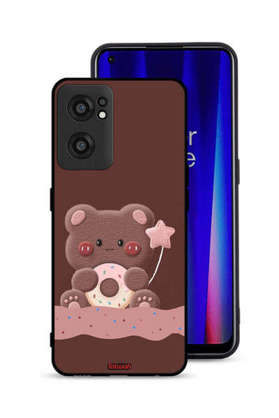 Tolwak غطاء حماية لهاتف OnePlus Nord CE 2 5G بطبعة دب دونات