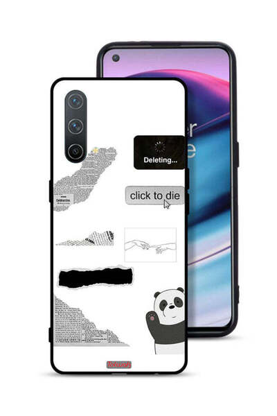 Tolwak غطاء حماية لهاتف OnePlus Nord CE 5G بملصق باندا