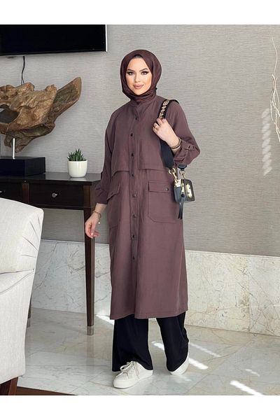 buhu butik Trench Tunic