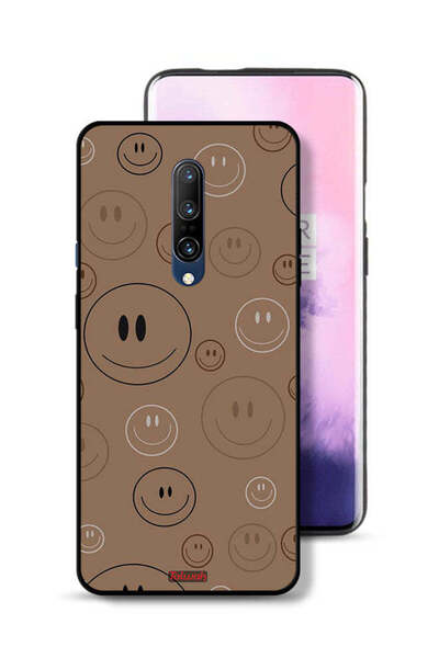 Tolwak غطاء حماية لهاتف OnePlus 7 Pro بنقشة وجوه مبتسمة