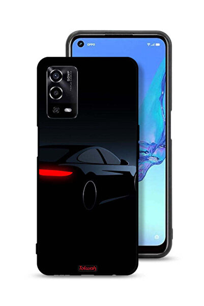 Tolwak غطاء حماية لهاتف Oppo A55 4G - سيارة داكنة