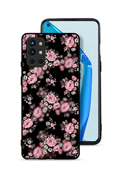 Tolwak غطاء حماية لهاتف OnePlus 9R 5G بنقشة زهور بورتريه
