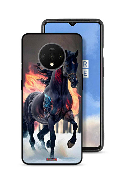 Tolwak OnePlus 7T Protective Case Cover Horse Hd