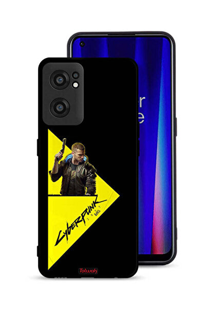 Tolwak غطاء حماية لهاتف OnePlus Nord CE 2 5G بتصميم Cyberpunk 2077