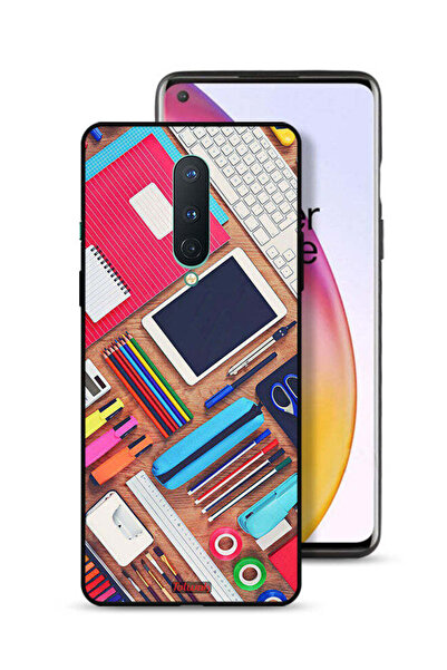 Tolwak غطاء حماية لهاتف OnePlus 8 بتصميم فتاة هواية مكتبية