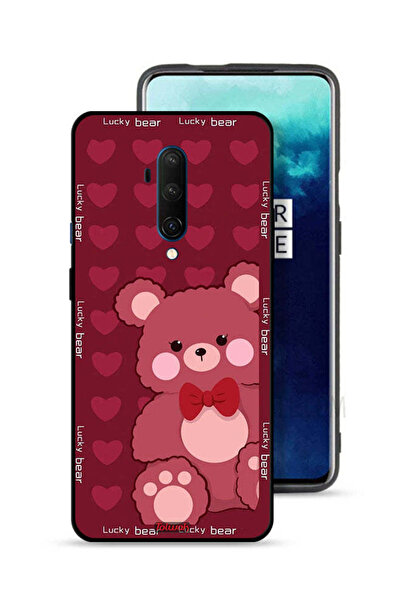 Tolwak غطاء حماية لهاتف OnePlus 7T Pro بتصميم الدب المحظوظ