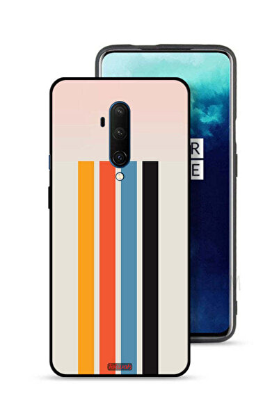 Tolwak OnePlus 7T Pro Protective Case Cover Straight Lines Pattern