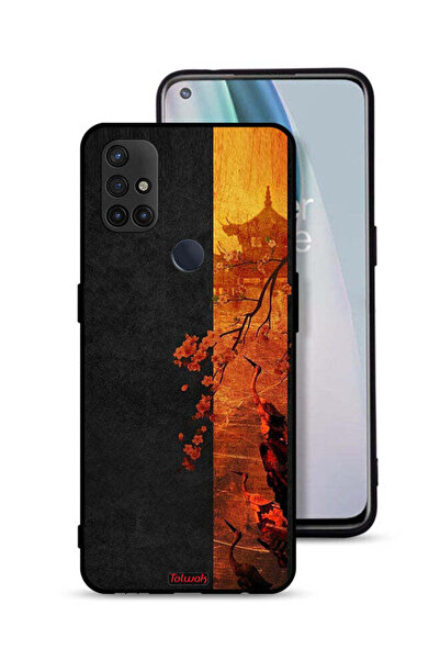 Tolwak غطاء حماية لهاتف OnePlus Nord N10 5G بألوان الخريف الفنية