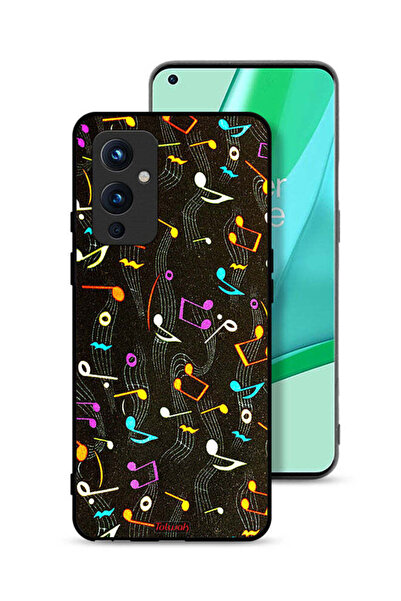 Tolwak غطاء حماية لهاتف OnePlus 9 5G بنمط قماش موسيقي