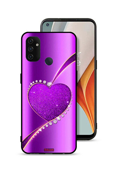 Tolwak غطاء حماية لهاتف OnePlus Nord N100 بقلب لامع